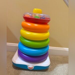 Fisher-Price Jumbo Rainbow Stacking Rings